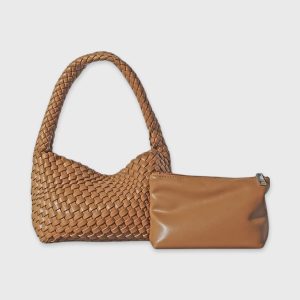 Aurora Chic Daily Carry Handbag Rose Matte Leather