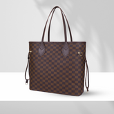 Aurora Quilted Chain Bag Canvas Fabric Rose