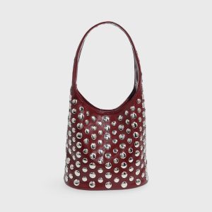 Aurora Chic Daily Carry Handbag Navy Textured Leather