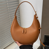 Aurora Classic Leather Tote Bag Olive Smooth Finish