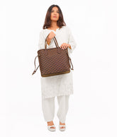 Aurora Chic Daily Carry Handbag Stone Textured Leather